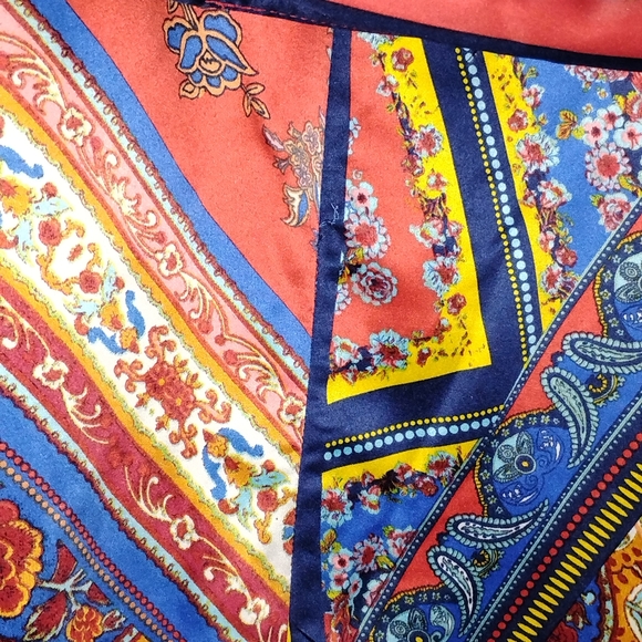 Beautiful Ladies Fall Multicolor Dress - Picture 9 of 11